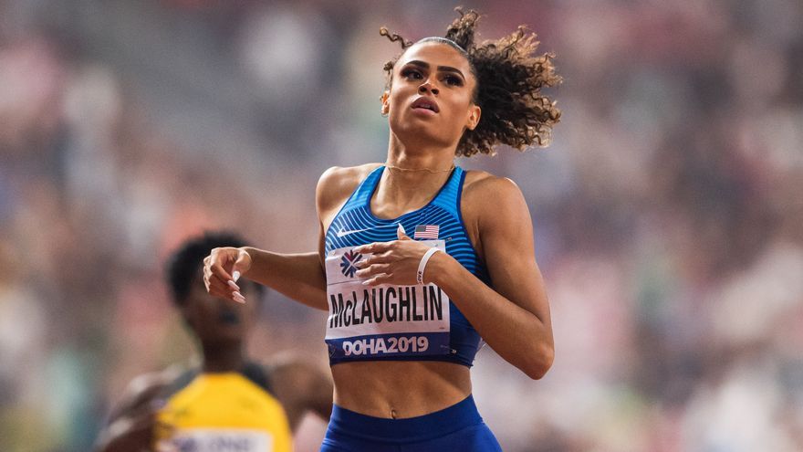 Sydney McLaughlin.