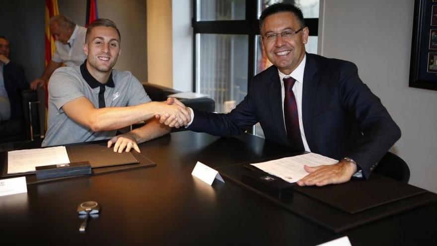 Deulofeu formaliza su regreso al Barça