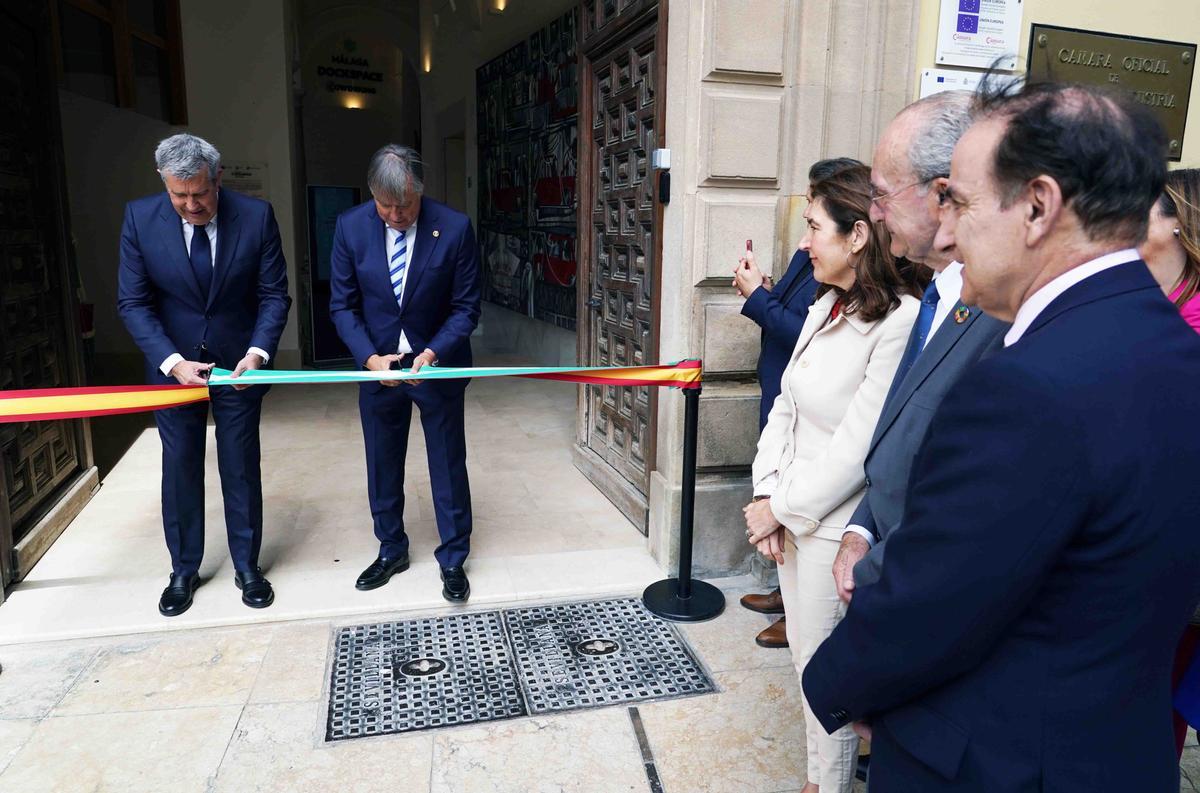 El coworking de la Cámara de Comercio de Málaga, denominado 'Málaga Dock Space'