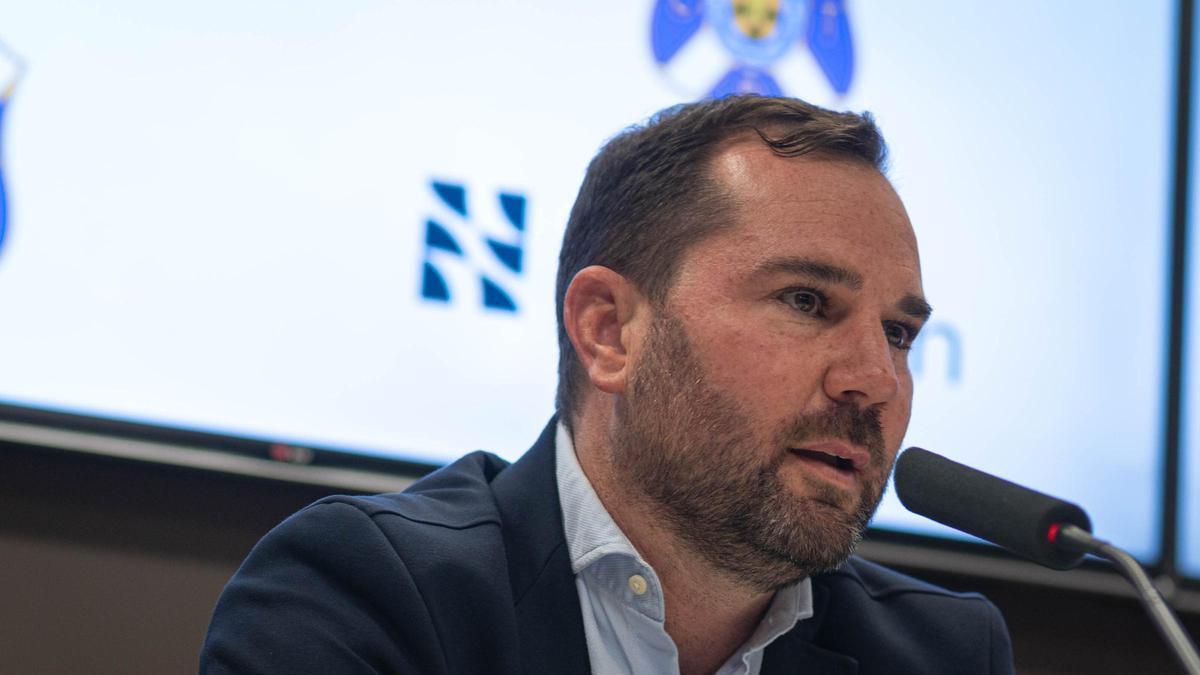 Manu Guill, director deportivo del CD Tenerife.