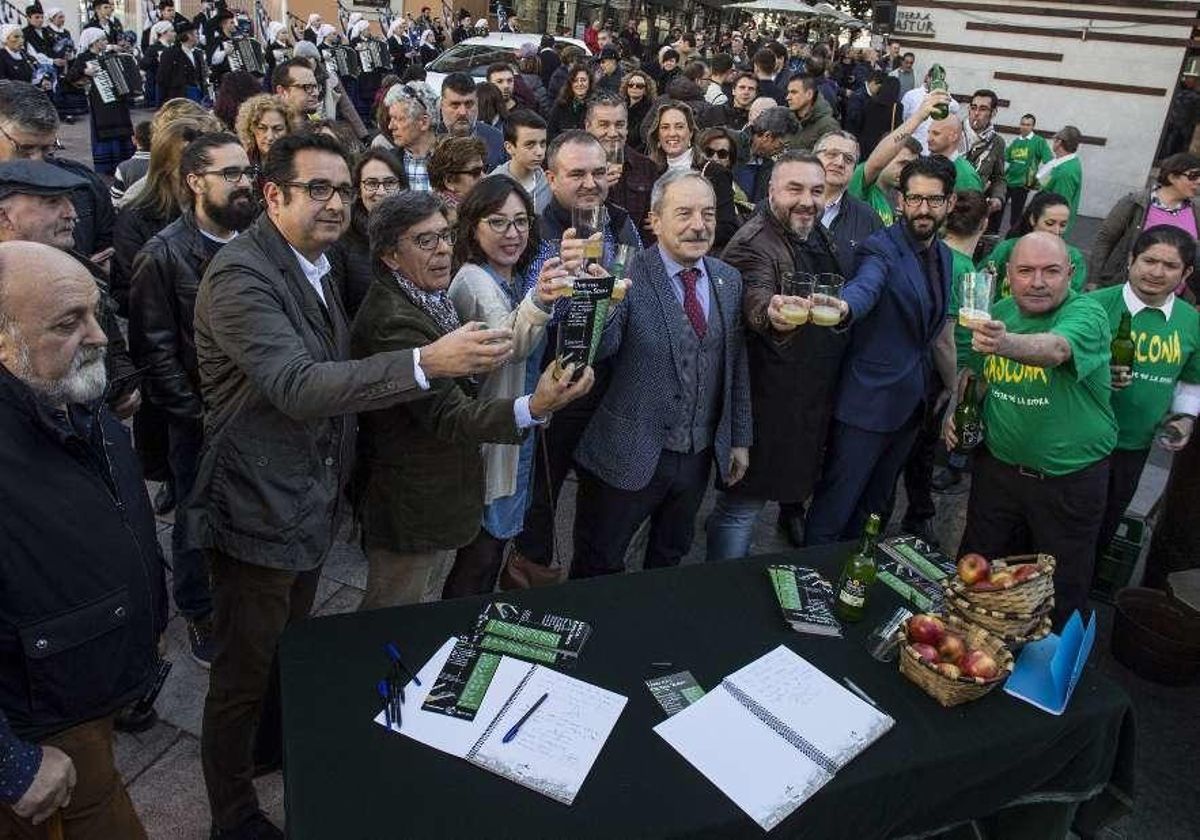 La sidra rima en Oviedo