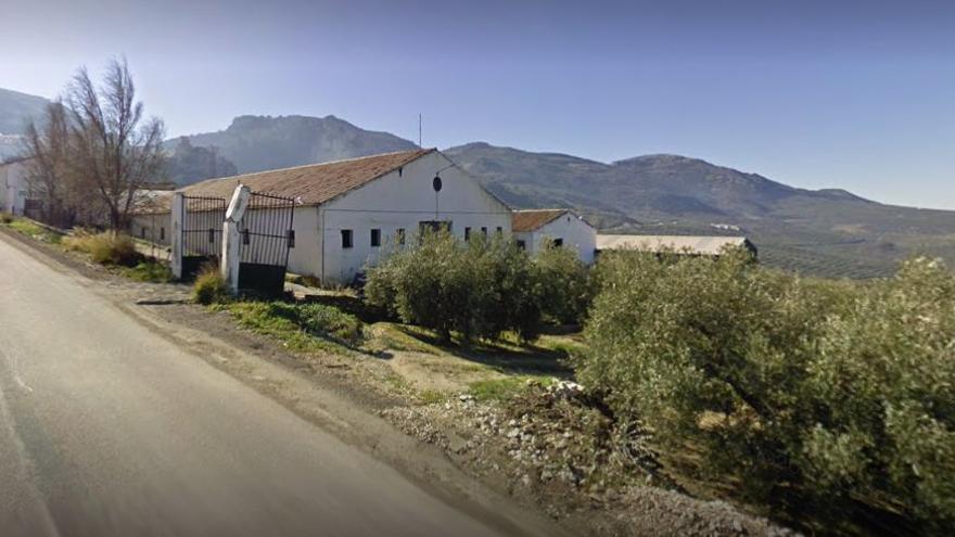 Exterior de la finca de Ecoalmazara 1919.