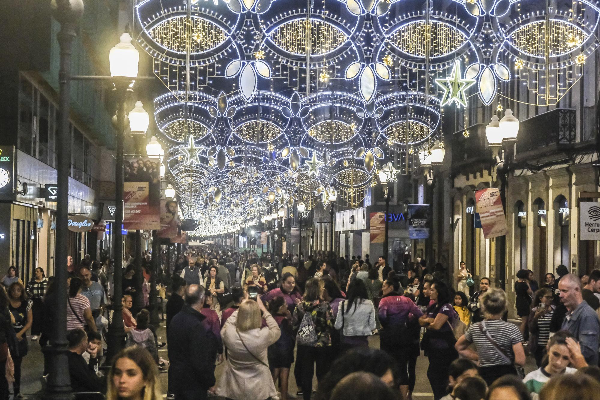 Iluminación navideña del barrio de Triana