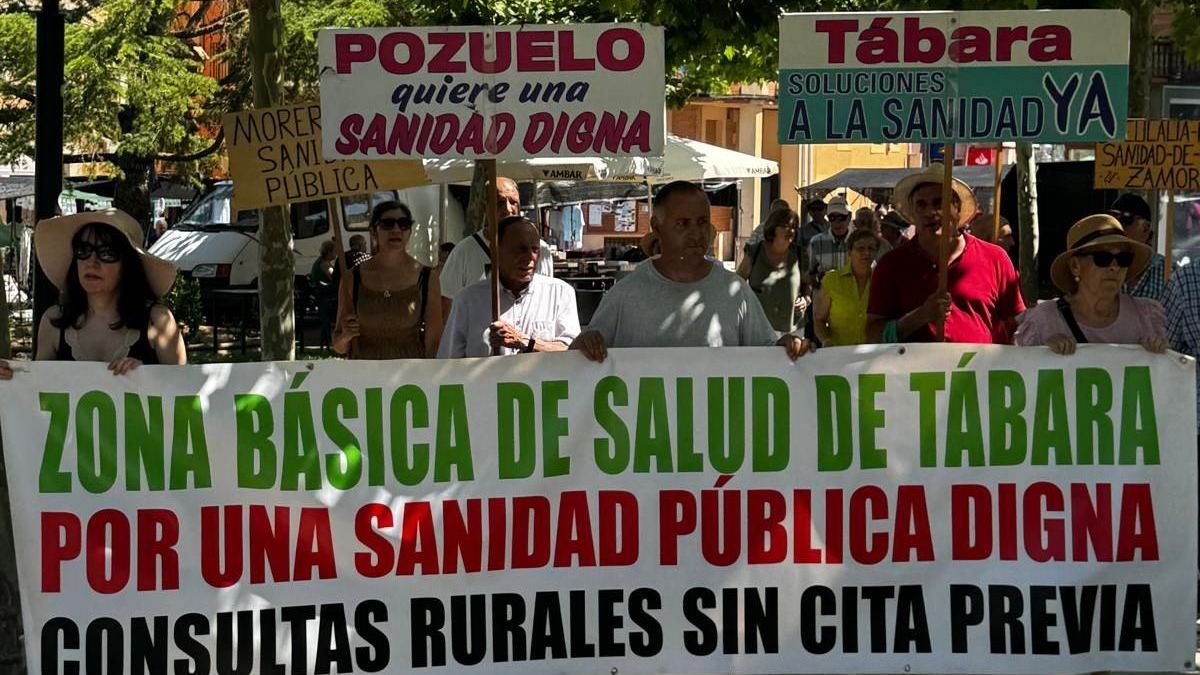 Movilización por la sanidad, este sábado en Tábara