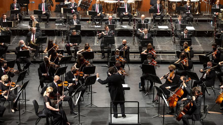 Concierto de la Orquesta Filarmónica de Málaga en el Teatro Cervantes.