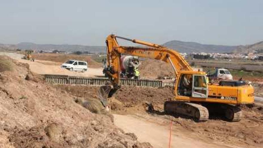 Obras en la estacíón del AVE, en foto de archivo.