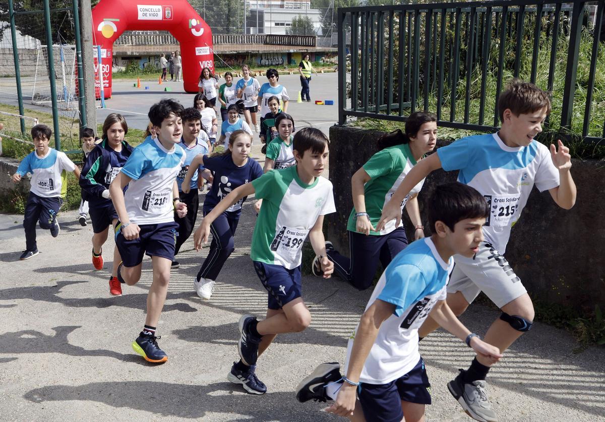 Cross Solidario en Coia