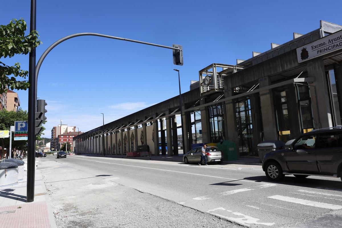 Estación de autobuses de Avilés.