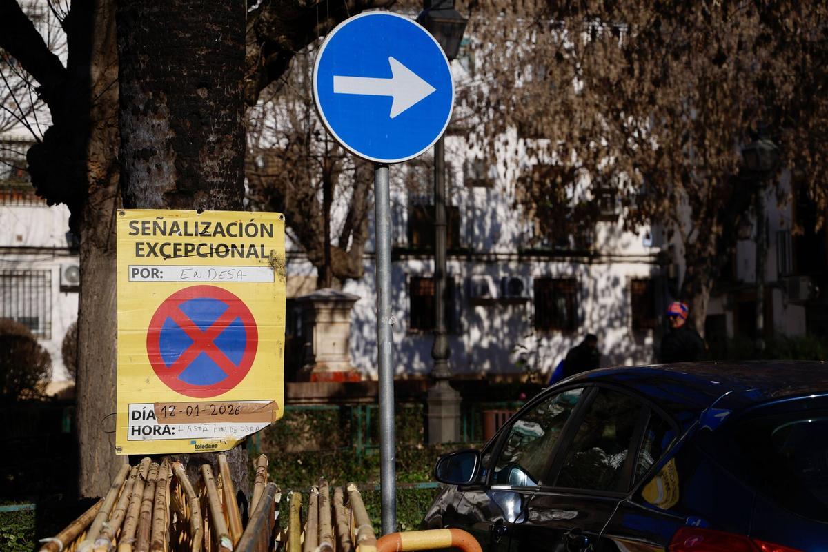 calle Alfonso XII de Córdoba, antes del corte de tráfico por obras