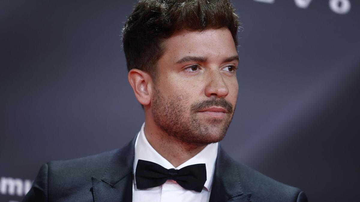 MADRID, 27/04/2025.- El cantante y compositor Pablo Alborán posa en el photocall previo a la entrega de los Premios Platino, este domingo en IFEMA, en Madrid. EFE/ Daniel González