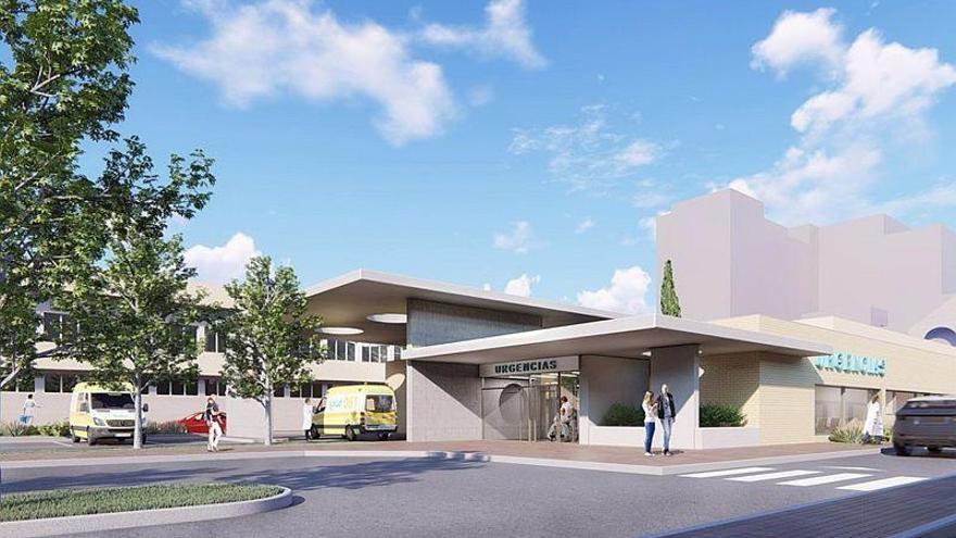 El Hospital San Jorge de Huesca inicia este lunes la construcción de su nueva Unidad de Urgencias