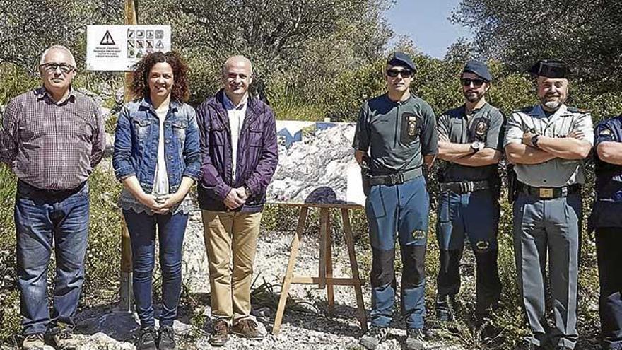 Zusätzliche Wegweiser sichern Wanderwege in der Tramuntana