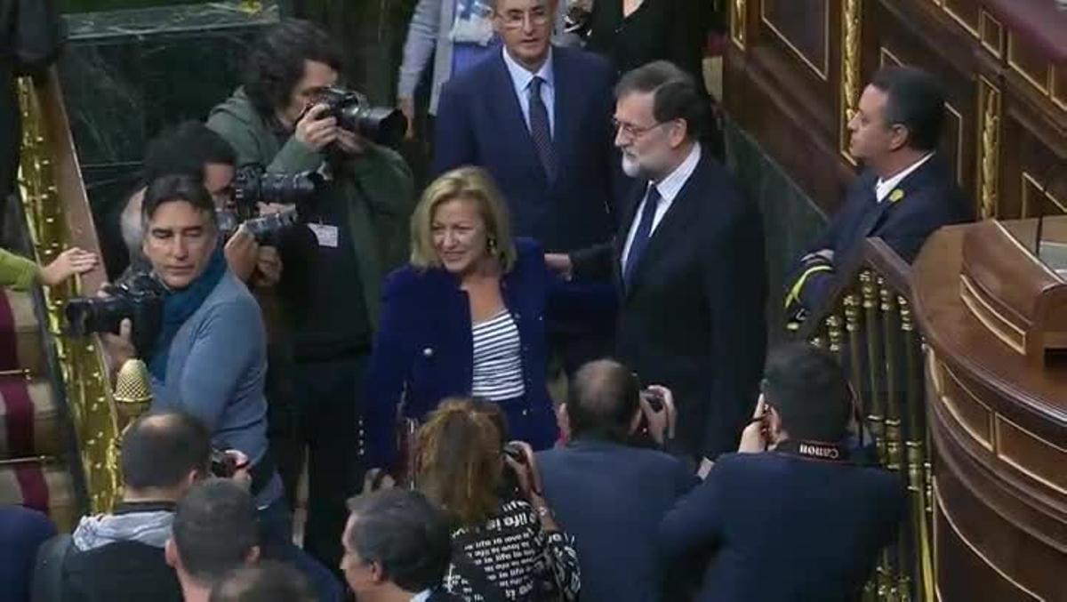 Declaracions durant la sessió de control al Govern al Congrés dels Diputats.