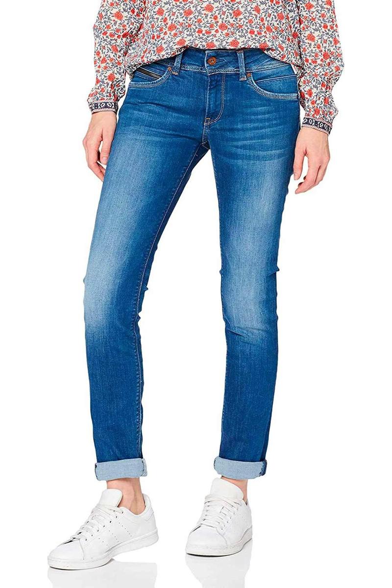 Vaqueros Pepe Jeans New Brooke a la venta en Amazon. (Precio: 21,48 euros a 112,00 euros)