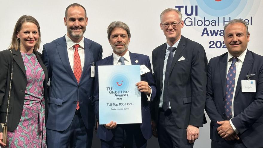 Manuel Florido: «El Touroperador TUI premia a Santa Mónica Suites Hotel»