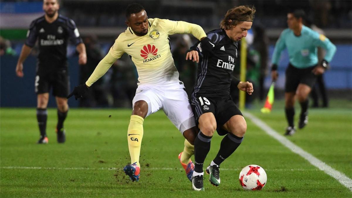 Modric, en el partido ante el América