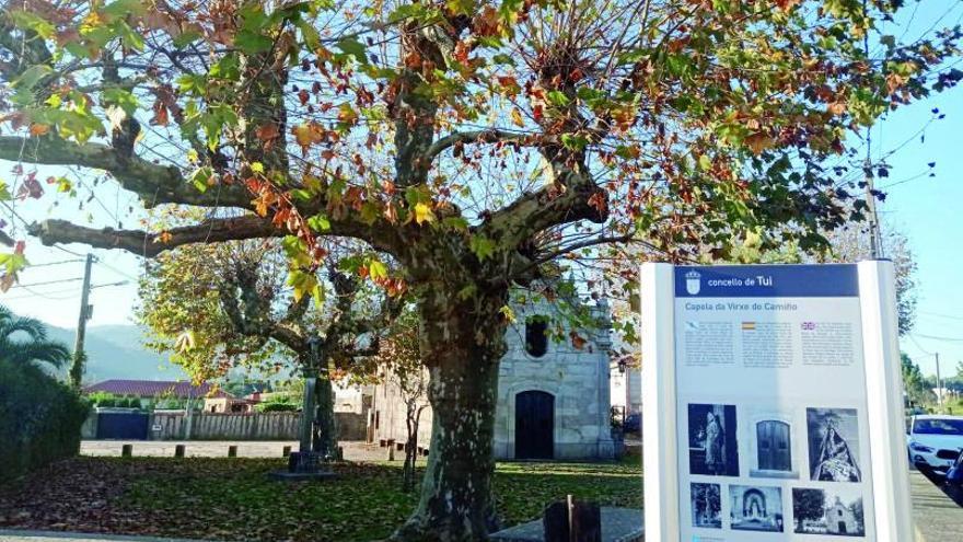 Señalización de una iglesia.