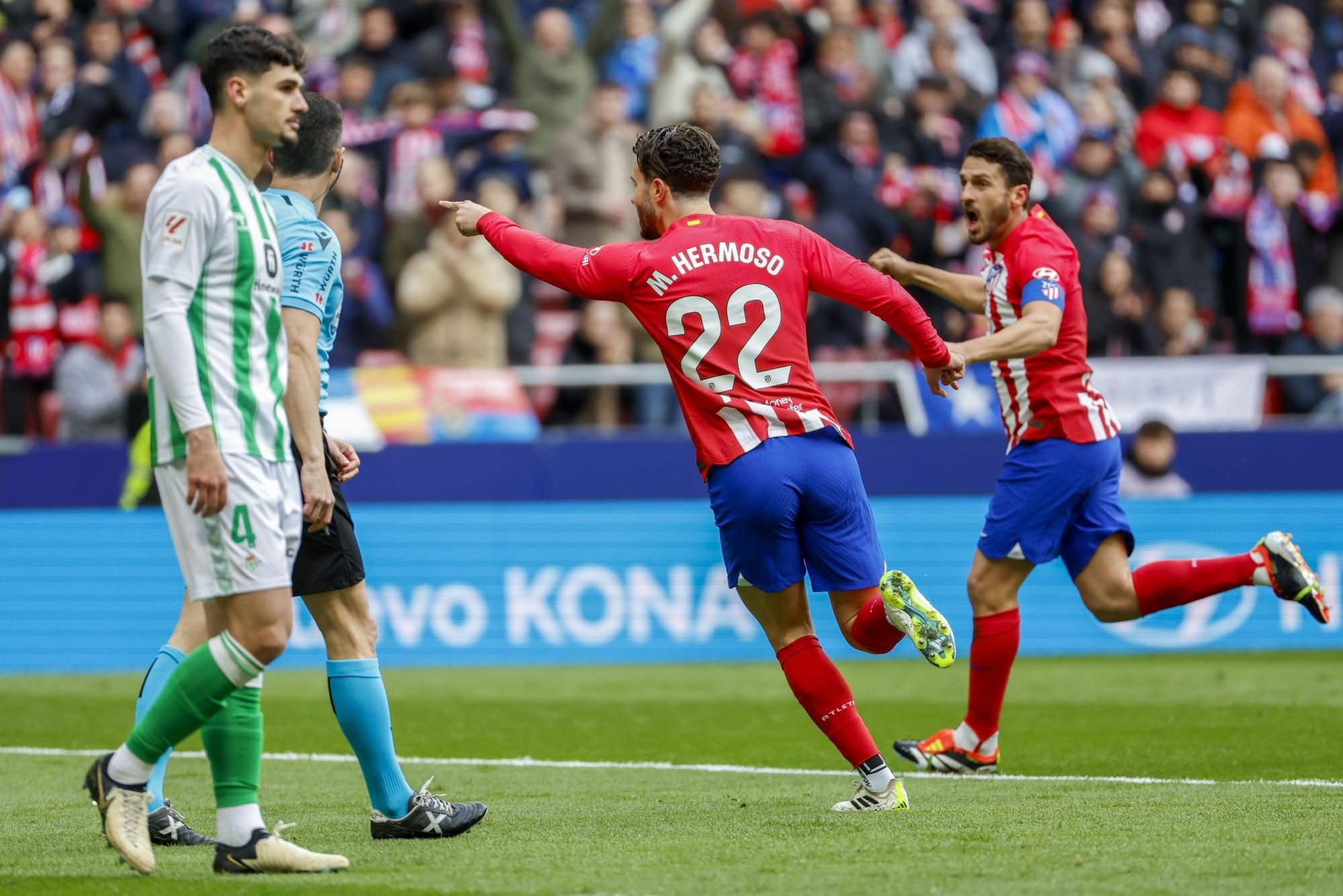 Las imágenes del Atlético de Madrid  - Betis