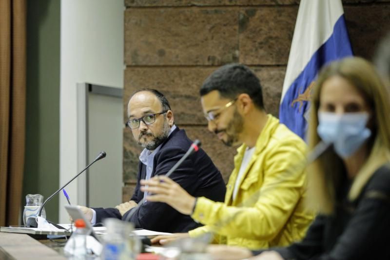 Comparecencia de José Antonio Valbuena  El nuevo consejero informará sobre la finalización del curso escolar.  | 27/05/2020 | Fotógrafo: Delia Padrón