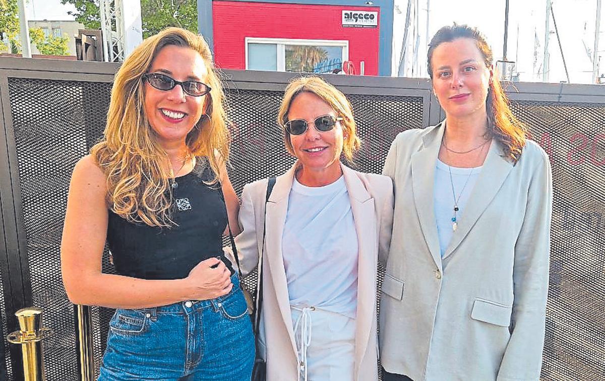Imagen Laura García, Marian Rosselló y María González de Chávez