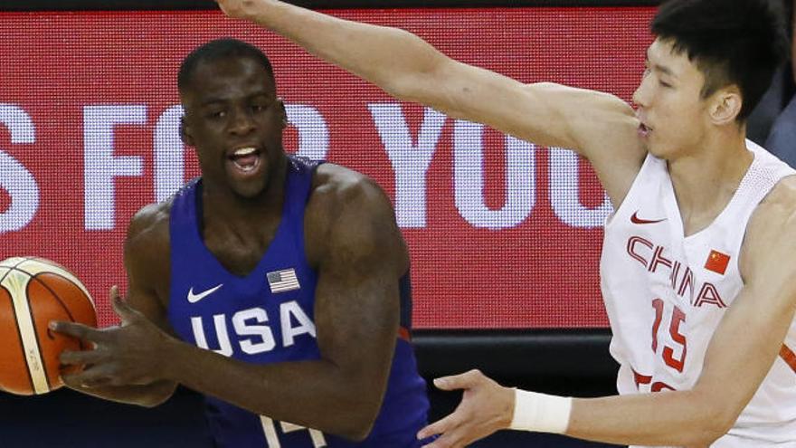 Draymond Green, en un partido con Estados Unidos.