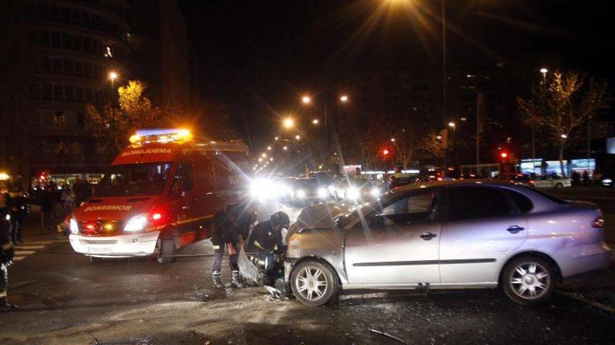 Una herida en un choque con una ambulancia