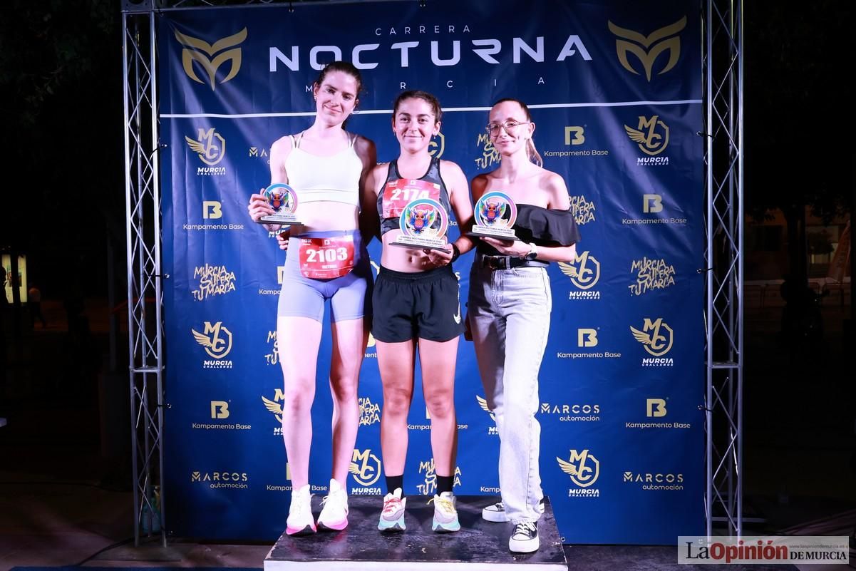 Las mejores imágenes de la carrera nocturna de Murcia