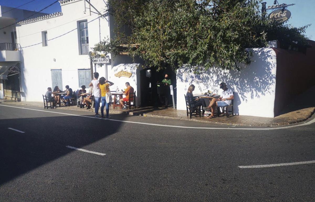 Bar Anita’s exterior façade is one of Ibiza’s most recognisable images. | BAR ANITA