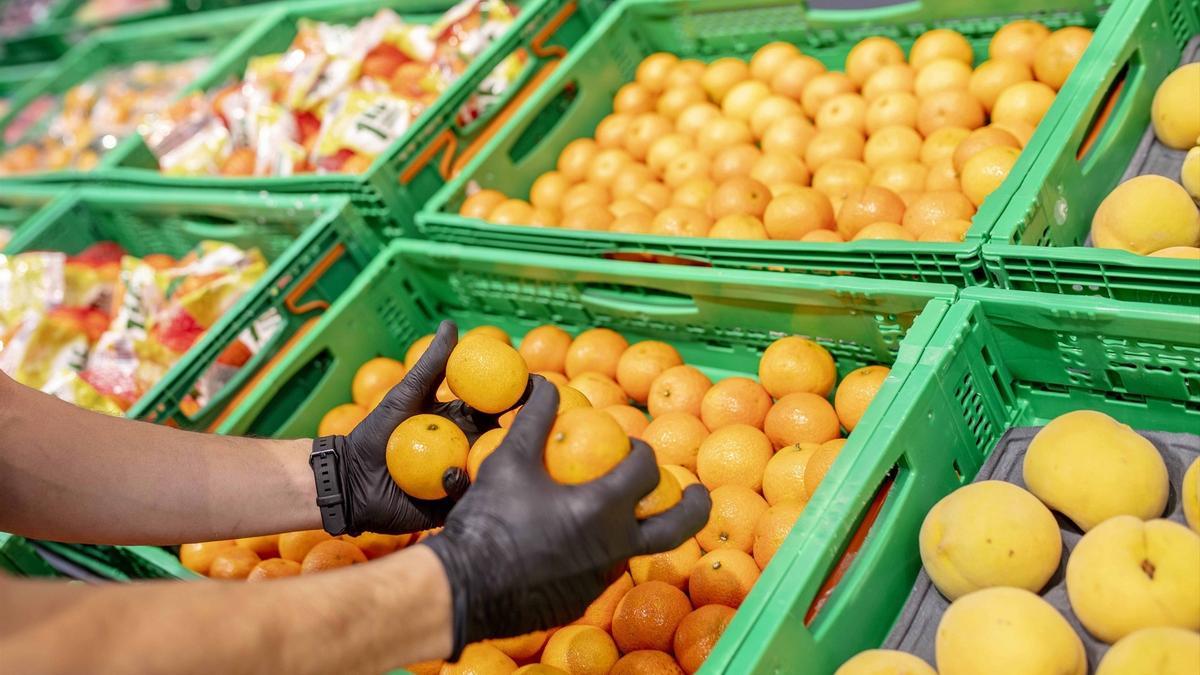 Naranjas y mandarinas de temporada en Mercadona.