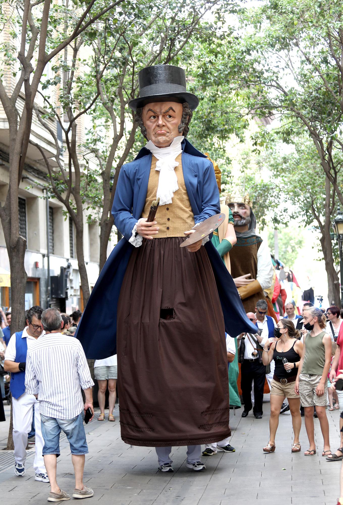 Segunda jornada de las Fiestas Goyescas de Zaragoza