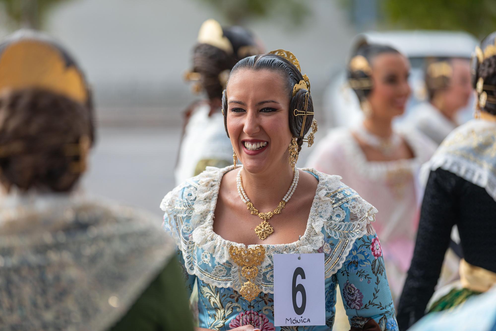 Visita de las candidatas al Ciutat de València