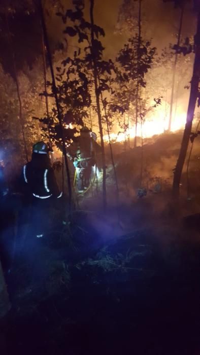 Incendio en Gondomar