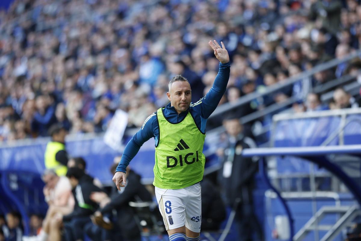 Cazorla, durante el partido ante el Girona.