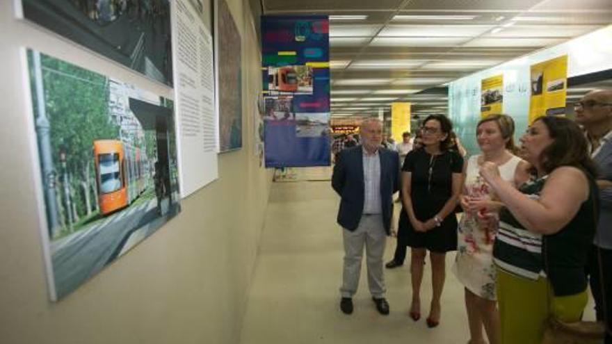 Treinta años del TRAM en la estación de Luceros