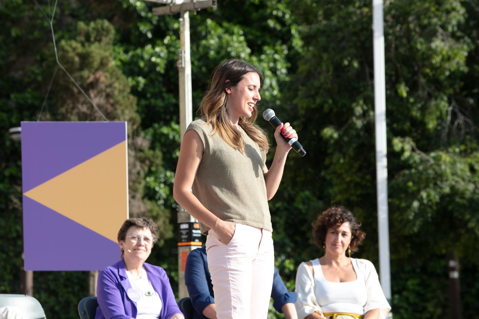 Irene Montero, en Ibiza