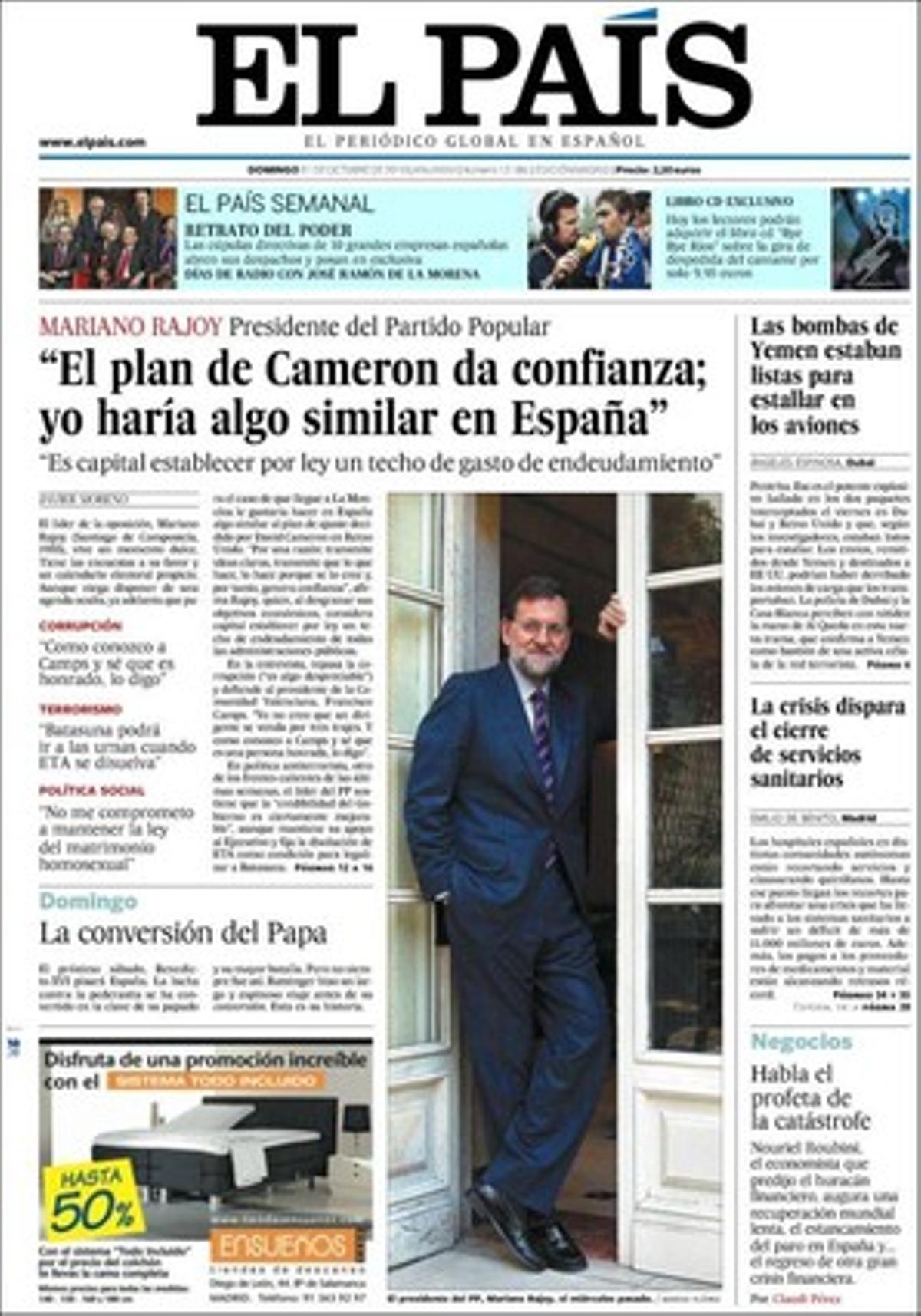 ’El País’, 31/10/2010.