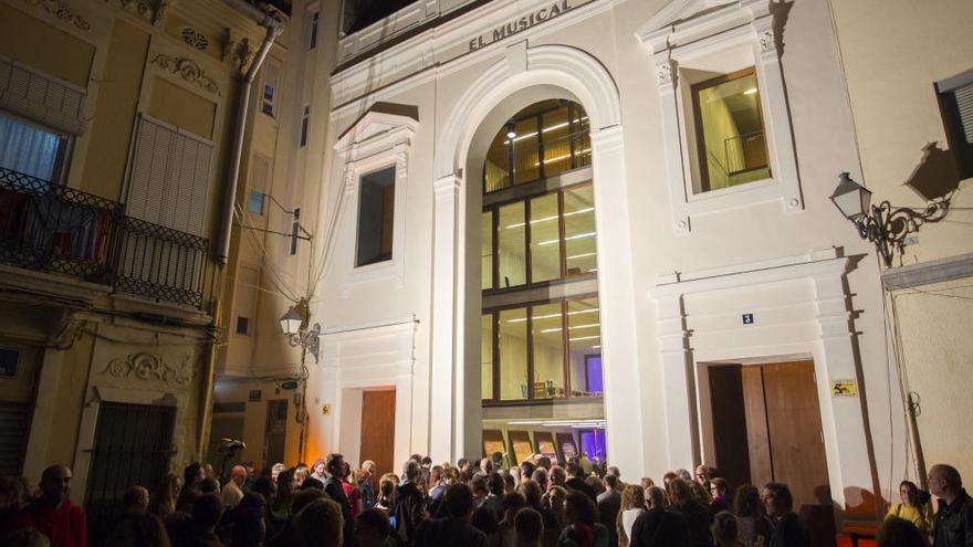 El Teatro El Musical, el año pasado, el día de su reapertura.