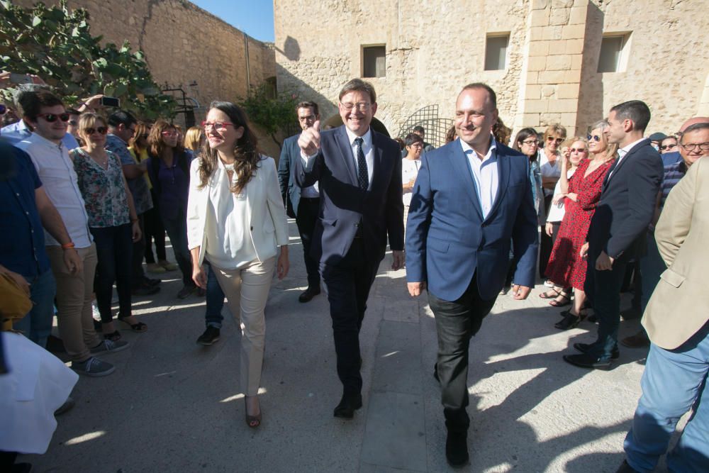 El Botànic II echa a andar en el Castillo de Santa Bárbara de Alicante