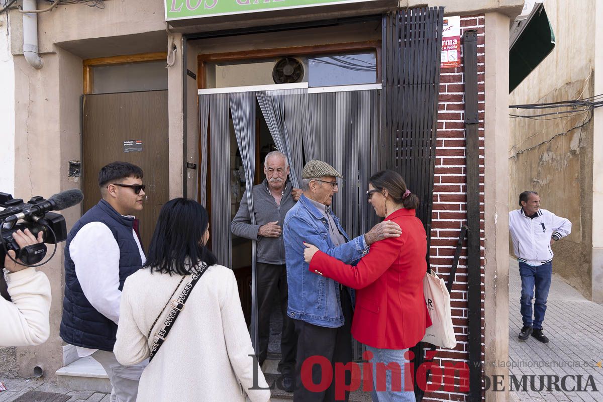 Corporación, Cofradía y Bandos realizan la 'Pedimenta' en Caravaca