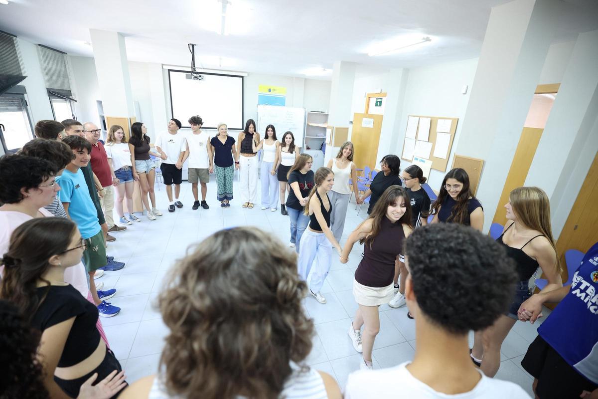 Actividades durante la formación