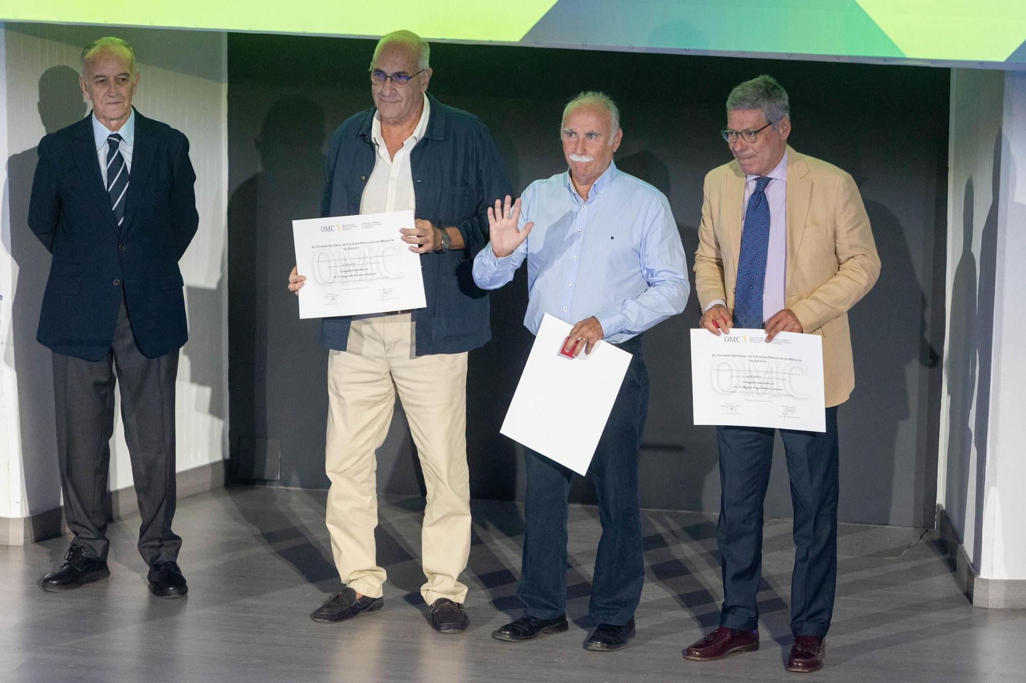 Distinciones a los médicos senior en Alicante