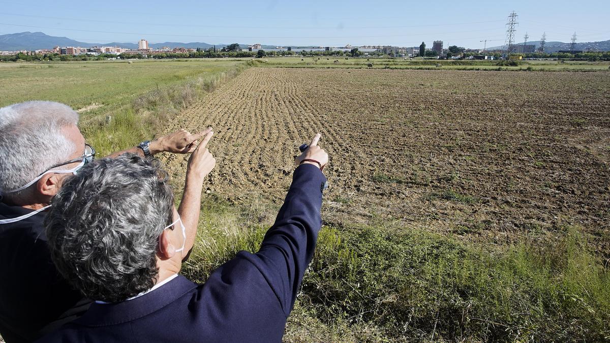 Terrenys de Salt on ha d&#039;anar el futur Trueta