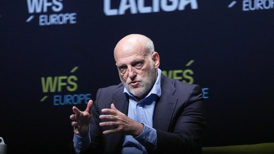 Tebas: &quot;El Mundial de Clubes solo sirve para que alguno se compre otro Ferrari, cuando ya tienen cinco”