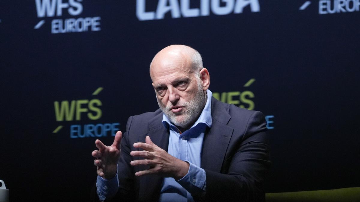 Javier Tebas, presidente de LaLiga