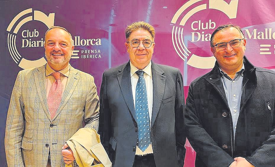 Antonio Deudero, Toni Bennàssar y Juanjo Elías.