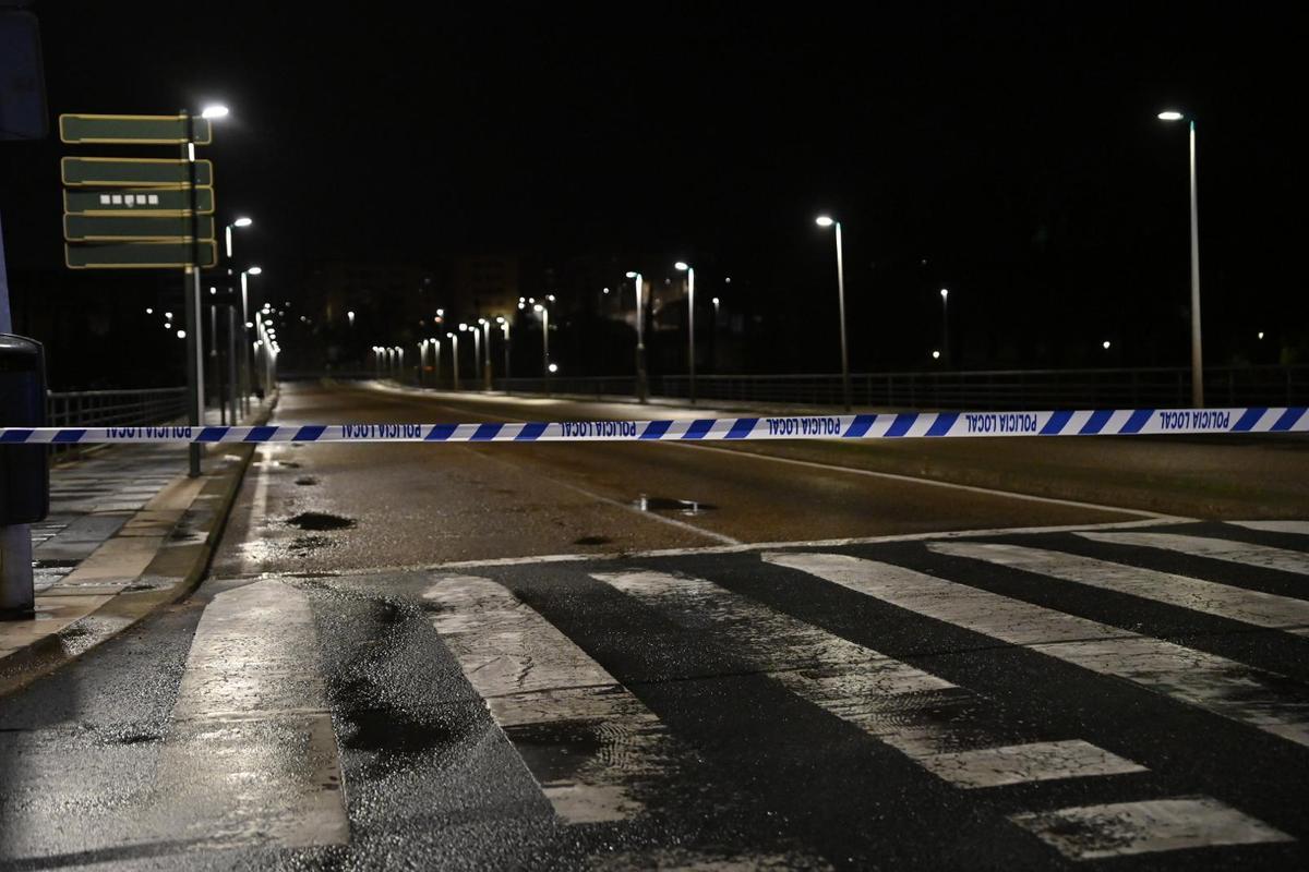 Cortado el acceso al puente de la Autonomía, Badajoz