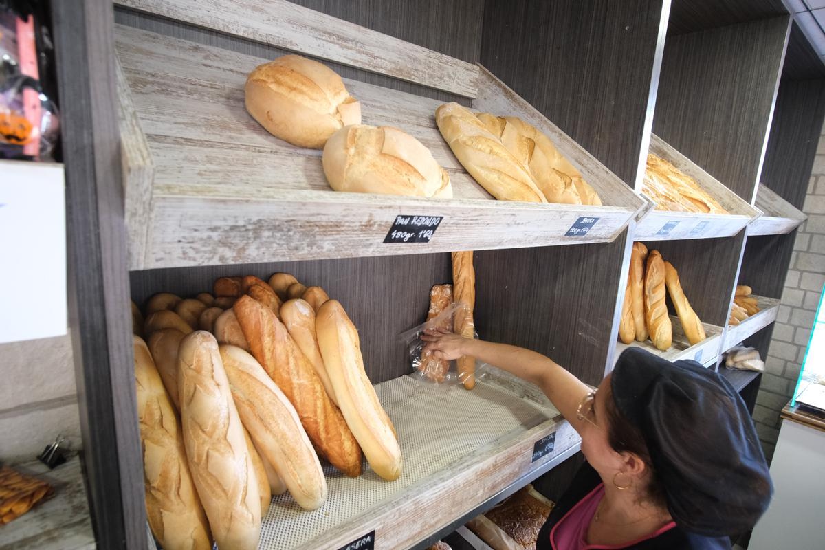 Panadería en el barrio de la Florida en Alicante