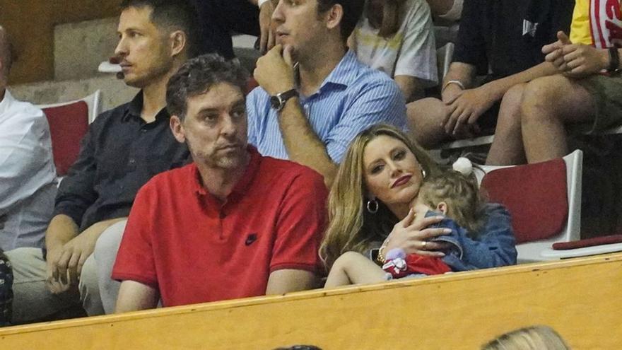 Pau Gasol tampoc  es perd l’espectacle des de la llotja