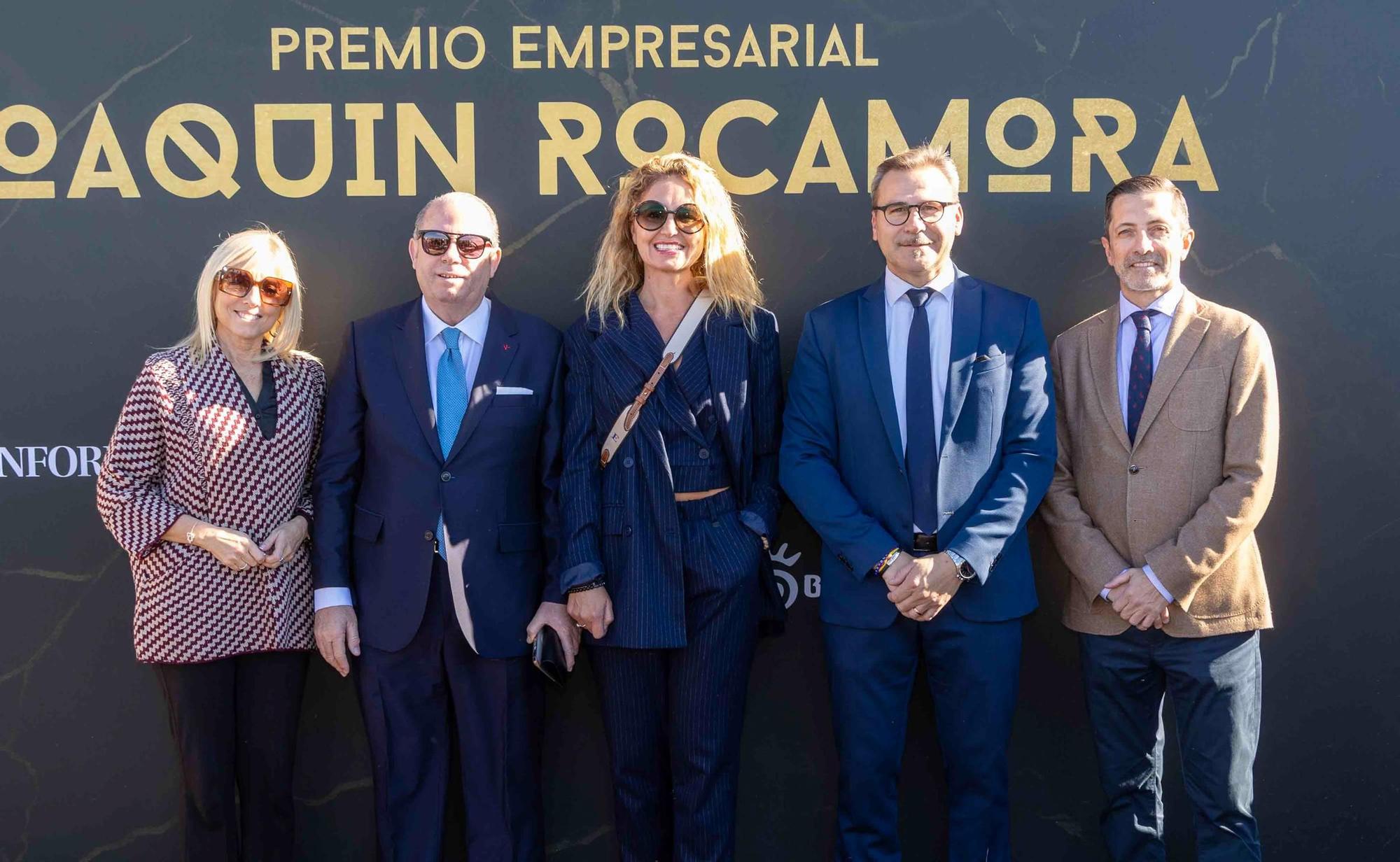 Primera edición del Premio Empresarial Joaquín Rocamora concedido a Jose Juan Fornés