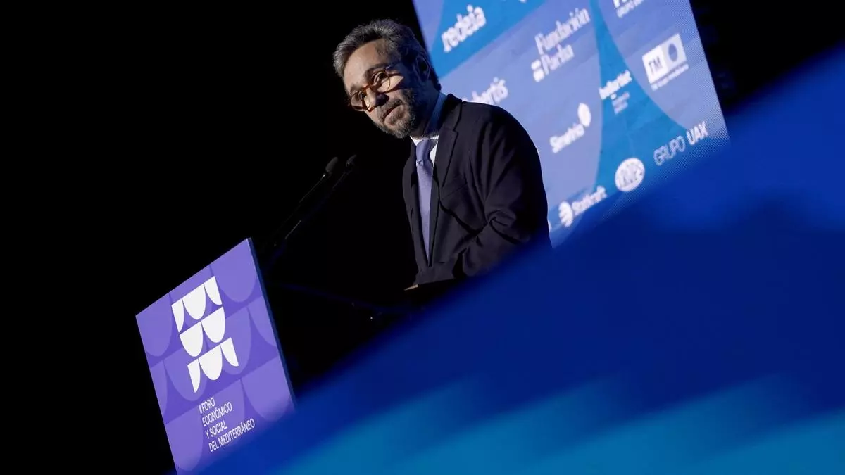 Aitor Moll clausura el Foro del Mediterráneo: "El mensaje es el extraordinario potencial del área mediterránea"